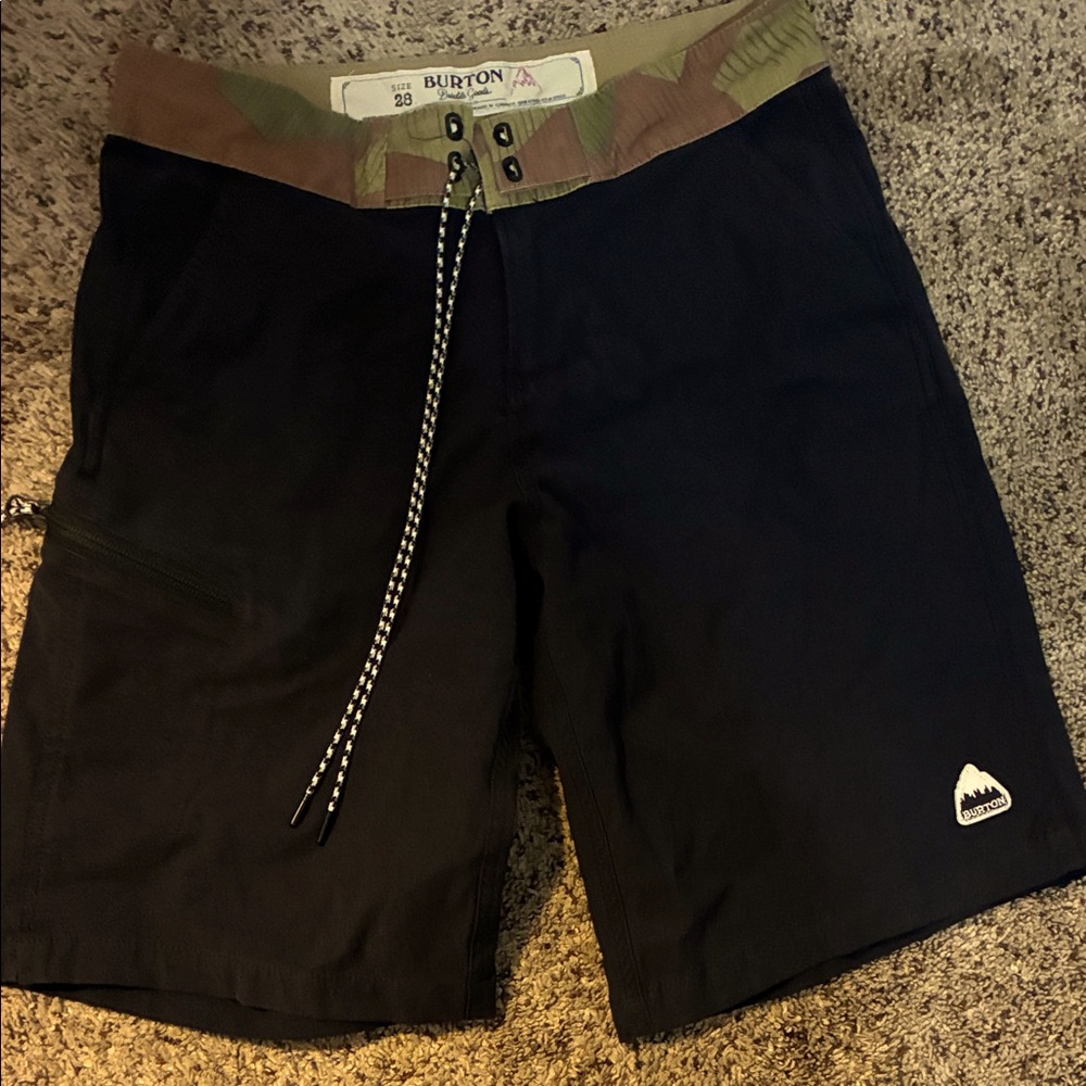 Burton Men's board Black and Olive Athletic Shorts